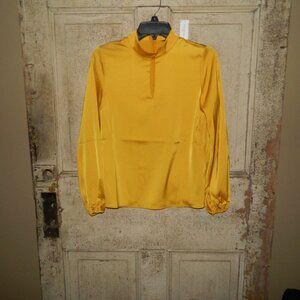 Banana Republic Keyhole Front Business Career Blouse Size XXS (HH-22)